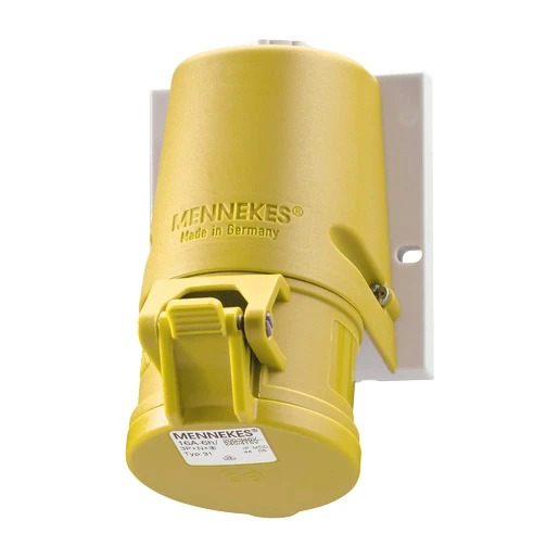 Mennekes WCD TwinCONTACT 16A 3P 4H 110V IP44