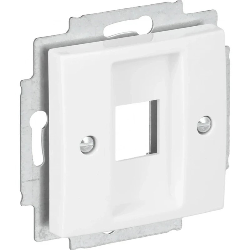 ABB Busch-Jaeger Balance Centraalplaat 1 x MJ Basiselement met centrale afdekplaat 1 connector Zonder label wit 2CKA001753A0230