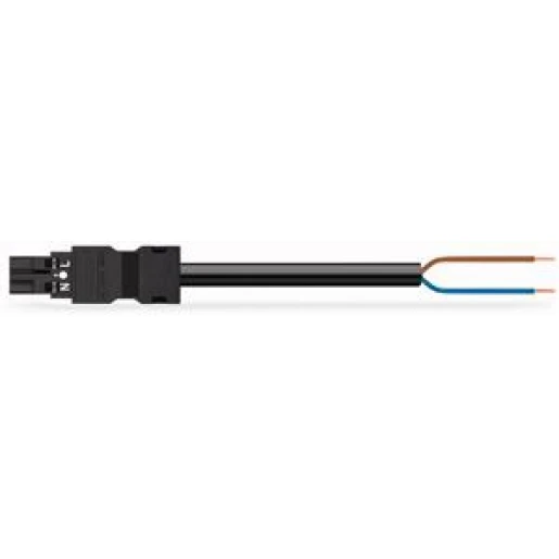 Wago Serie 771 Patchkabel gebouwinstallatie 2p Stekker Vrij kabeluiteinde 3000mm