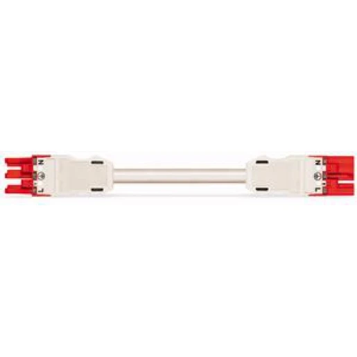 Wago Serie 771 Patchkabel gebouwinstallatie 3p Contrastekker (female) Stekker 3000mm