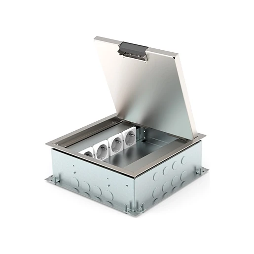 HPL VLOERDOOS INSTORT 80MM 4XWCD 8XDATA RVS T15 KLAPDEKSEL