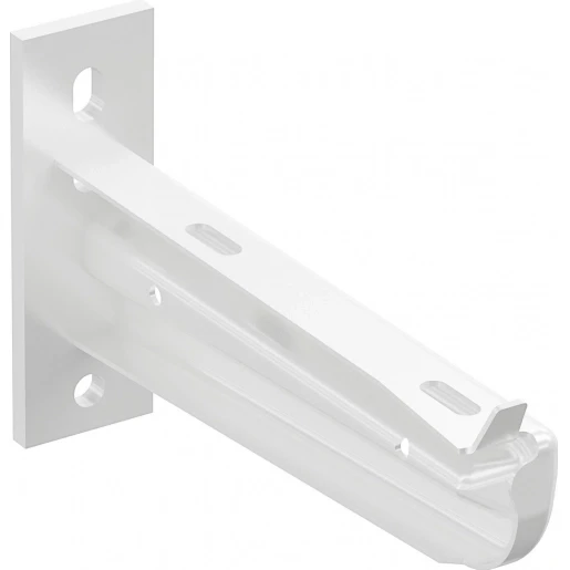 Stago Wibe Wandconsole 200mm 50x148mm Staal thermisch verzinkt en gecoat RAL 9010 714021