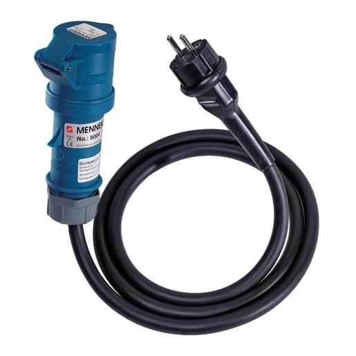 Mennekes KABEL 1,5M SCHUKO CONTACTST/CEE KOPPELC.