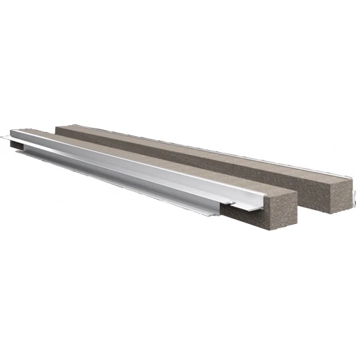 Rittal VX kabelinvoerprofiel achterzijde (1 stuk = 4) Metaal 1200mm grijs 8618813