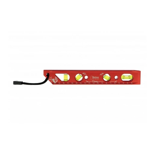 Bizline Niveaux Waterpas 230mm 4 libellen Aluminium BIZ 700336