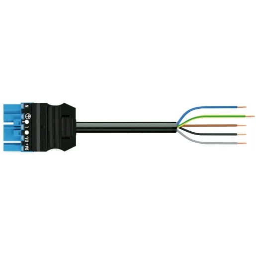 Wago Serie 771 Patchkabel gebouwinstallatie 5p Stekker Vrij kabeluiteinde 1000mm