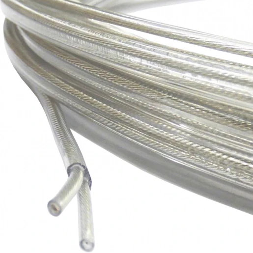 Bailey Pvc cable flat 2c transparent 200m roll
