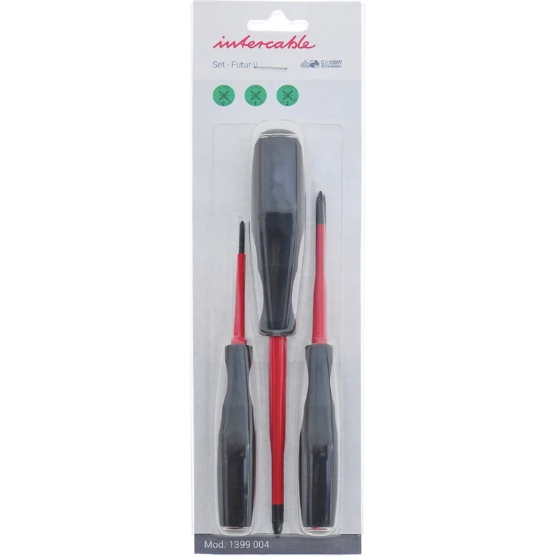 Intercable Schroevendraaierset 3 PZ Geïsoleerd 1000 V 1399004
