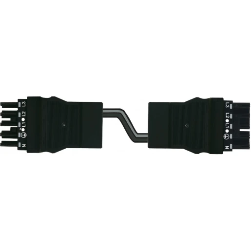 Wago SERIE 771 Patchkabel gebouwinstallatie 5p Contrastekker (female) Stekker 3000mm