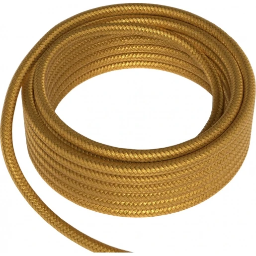 Calex Textile Cable 2x0.75mm2 3m Gold