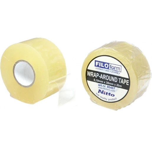 Filoform Nitto Wikkeltape transp.38MMx20M 80467A
