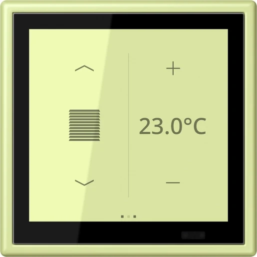 Jung LS range KNX Touch ruimtecontroller KNX LC459D1S222