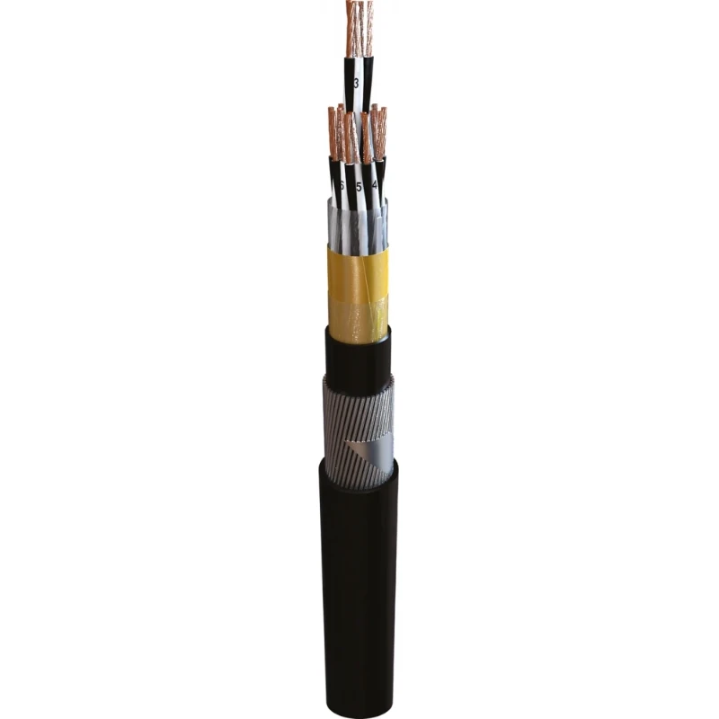 TKF RE-2X(st)YSWBY Dca 1 x 3 x 1,3 mm² Black