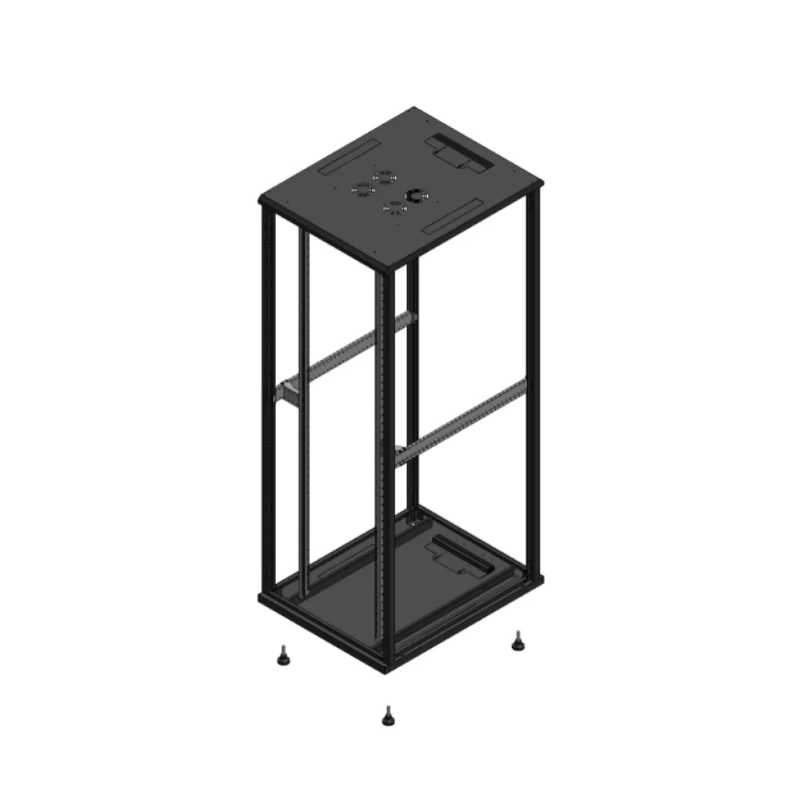 Gigamedia Vloer patchkast SP SP EX 19" 47HE 800x1000mm Zwart GGM 7047810SPSPEX