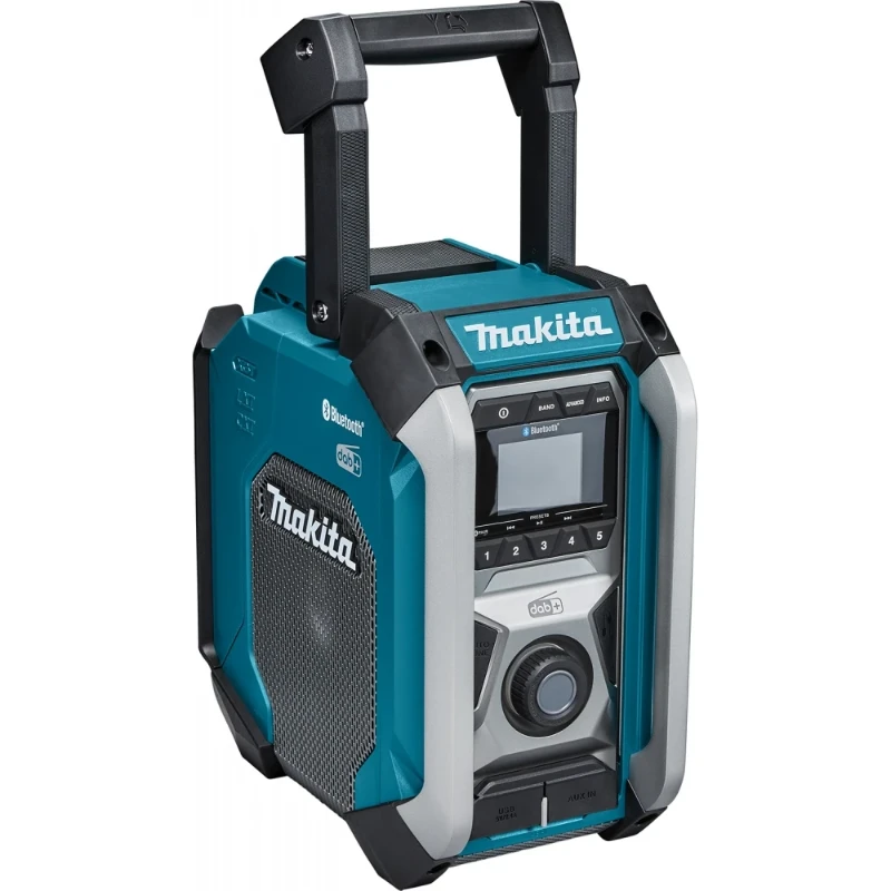 Makita bouwradio Draagbaar FM ontvanger blauw MR001GZ