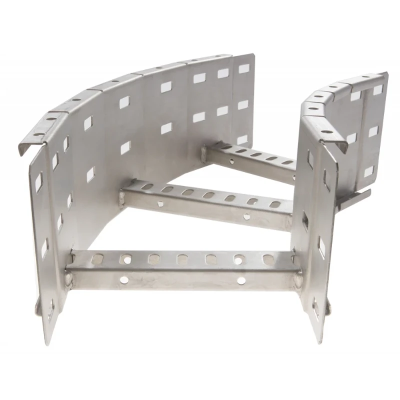 Gouda Holland bocht 45 graden 45° 500x150mm Aluminium aluminium 72165235