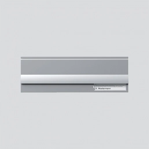 Siedle Brievenbusklep brievenbus aluminium/kunststof zilver 200017503-01