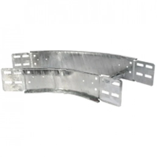 Legrand Swifts bocht / hoekstuk kabelladder 30° 790x125mm Staal thvz RAL 7038 PFB75030300G
