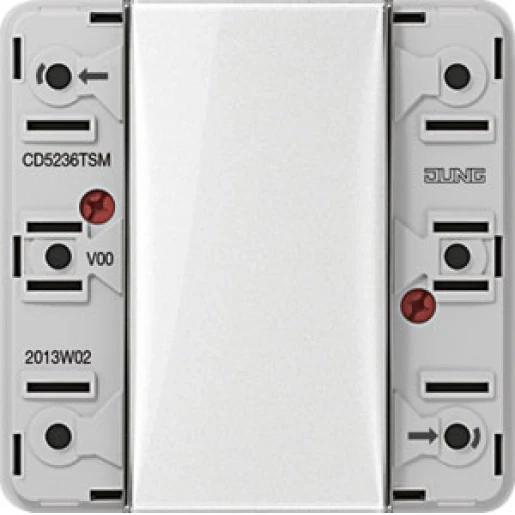 Jung CD range tastsensor ac/dc 6-voudig cd500 inbouw Wip CD5236TSM