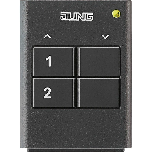 Jung KNX handzender 2-kanalen Antraciet HS2RF