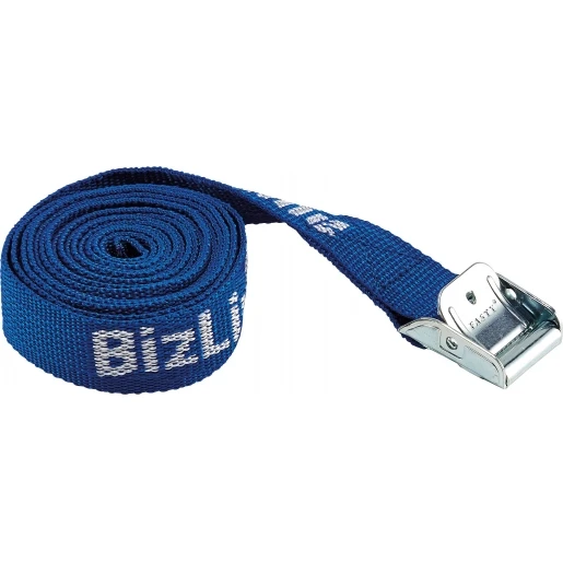Bizline SPANBAND MET KLEMSLUITING 2 Mx25 MM BLAUW