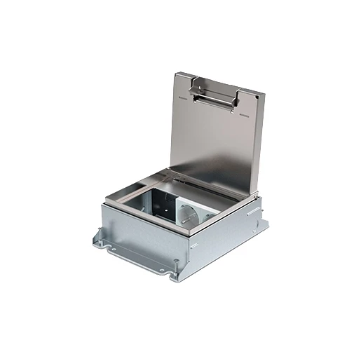 HPL POWERBOX 150 INSTORT 55MM 2X WCD+1X M45 RVS S15ZR KLAPDEKSEL