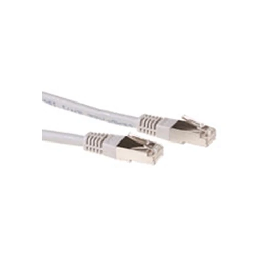 ACT LSZH patchkabel S / FTP Cat6A (IEC) RJ45 8(8) 1M grijs FB9001