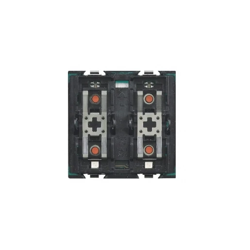 Bticino Axolute Tastsensor 4-voudig inbouw IP20 RAL 9011 BTH4652/2
