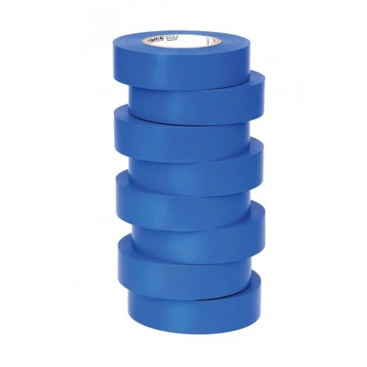 Bizline hoogwaardige vinyltape 19mmx20m blauw (1 rol)