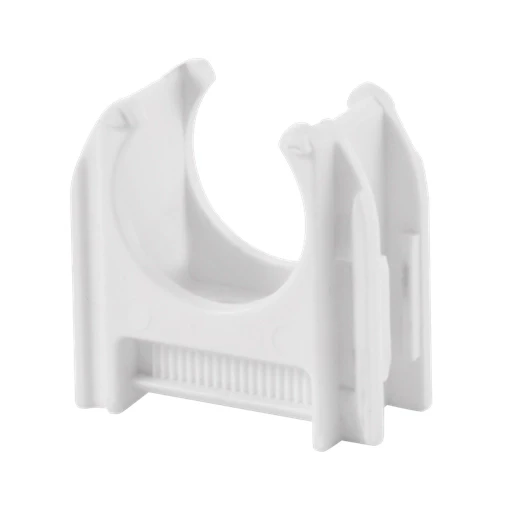 Schnabl Kunststof buisklem halogeenvrij diameter 3/4"/18,5-19,5mm wit