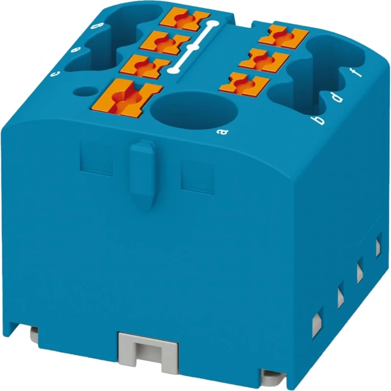 Phoenix Contact PTFIX Verbindingsrijgklem 0,14-4mm² eendr. 0,14-2,5mm² meerdr. Blauw