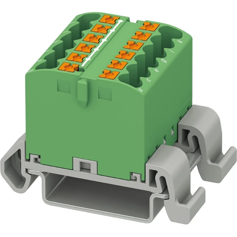 Phoenix Contact PTFIX Verbindingsrijgklem 0,14-4mm² eendr. 0,14-2,5mm² meerdr. Groen