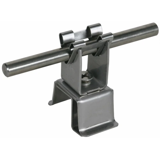 Dehn Roof cond.holder ziegelgrip stst 4-16 mm w.dehngrip h 20mm stst f.r