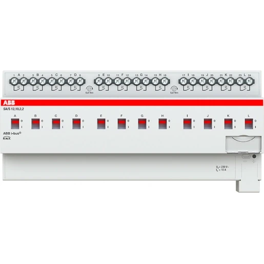 ABB Busch-Jaeger Schakel aktor standaard knx 12-voudig 10 ampere