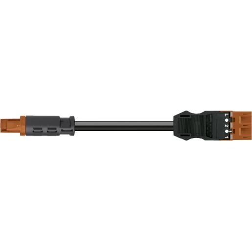 Wago SERIE 774 Patchkabel gebouwinstallatie 3p Contrastekker (female) Stekker 2000mm
