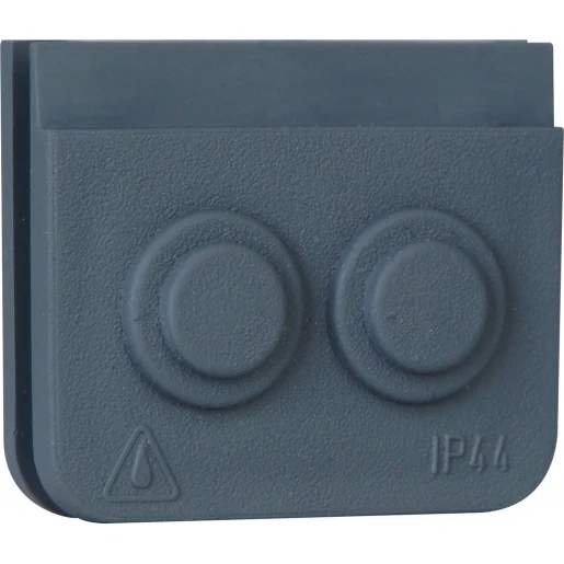 Kopp Blue Electric kabeldoorvoer 2-delig grijs