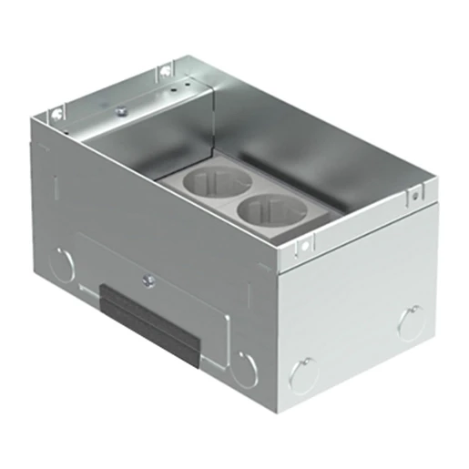 HPL Smartbox Pro vloercontactdoos 65mm 2xWCD+2xDatasp+1xblind