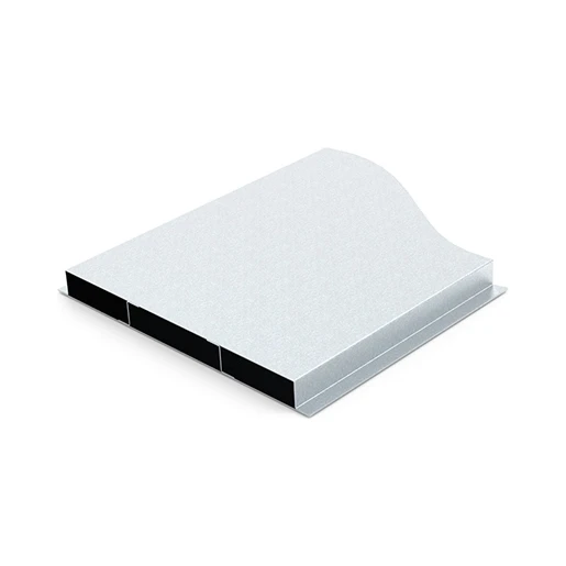 HPL Vloergoot verzonken 3-compartimenten 2500x290x28mm 821.2500