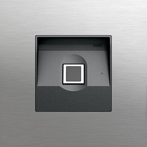 Gira System 106 Sleutelloos in Fingerprint-module RVS 5551920