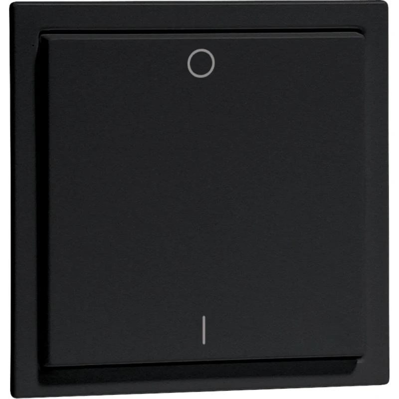 Peha Easyclick Wandzender nova met symbolen 2-kanalen zwart RAL 9005 00045126