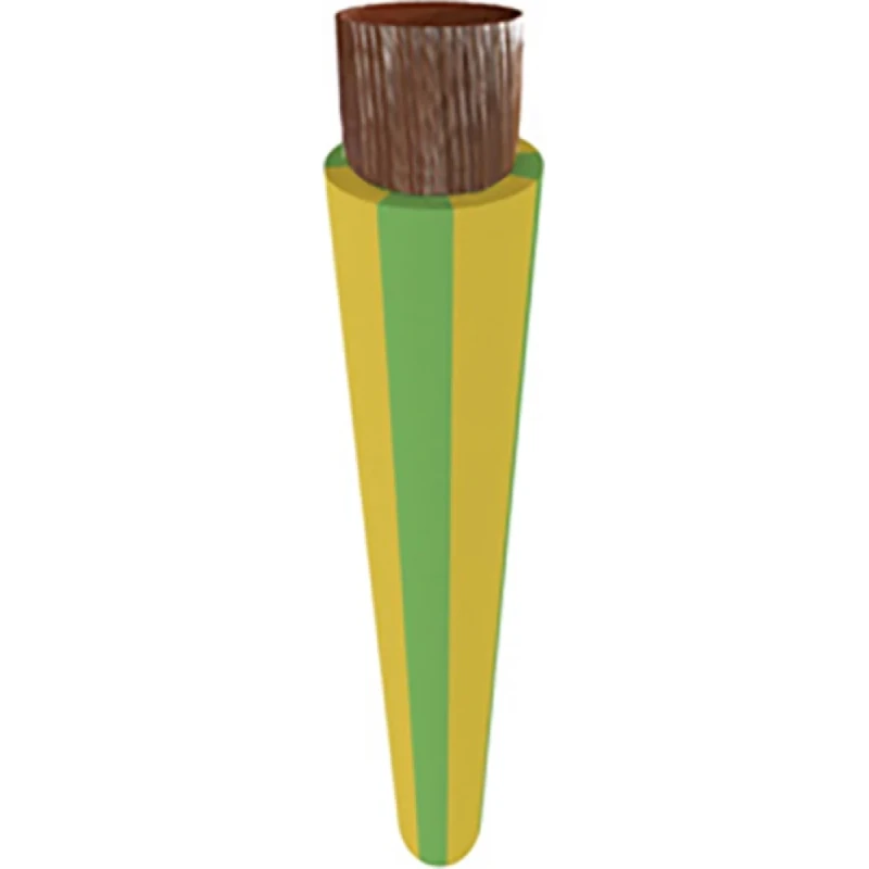 TKF ZDS H07Z1-K B2ca 6 mm² Groen/Geel
