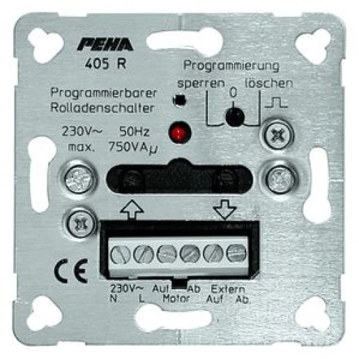 Peha Programmeerbare rolluikschakelaar inbouw 00234413