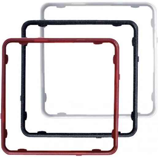 Jung CD range applicatie-raam metallic Kunststof rood RAL 3005 CDP81RTM