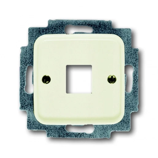 ABB Busch-Jaeger SI Centraalplaat 1 x MJ Basiselement met centrale afdekplaat 1 connector Zonder label wit 2CKA001753A3825