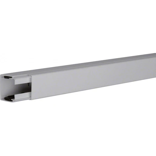 Hager Tehalit LF leidingkanaal 2000x40x40mm PVC Bodemperforatie met deksel grijs RAL 7030 LF4004007030