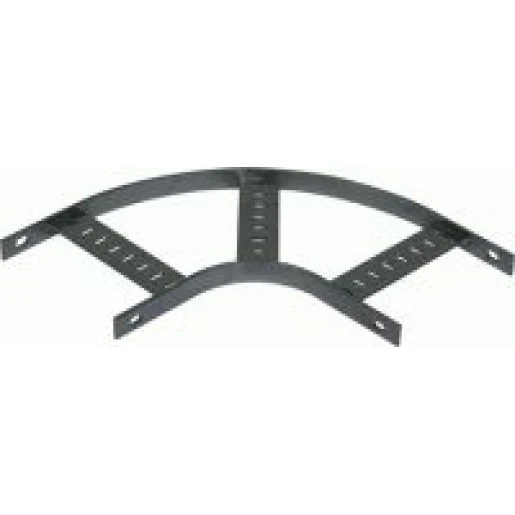 Legrand SLB bocht / hoekstuk kabelladder 100x30mm roestvaststaal (rvs) RAL 7038 4505-0100