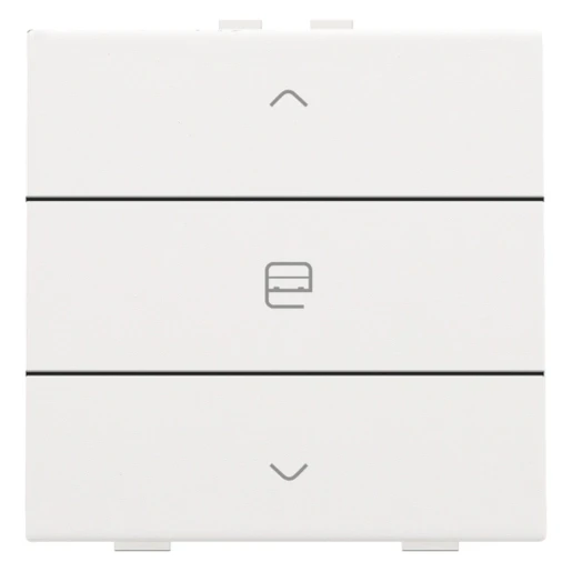 Niko Home Control Bediening motorsturing 3-voudig wit inbouw IP20 RAL 9016 154-51033