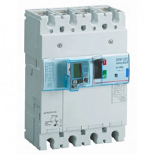 Legrand DPX3 250 ELECTRONISCH+AARDLEK 4 POLIG 100A KA-WAARDE 70KA
