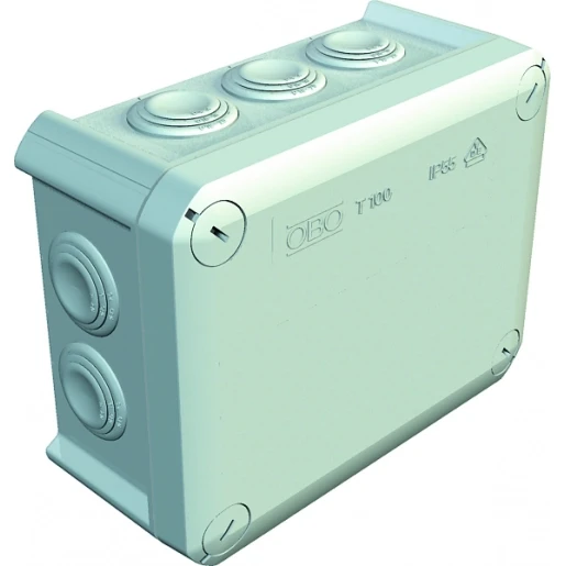OBO Kabeldoos m25 10mm2 500v ip66 150x116x67 pp lichtgrijs ral 7035