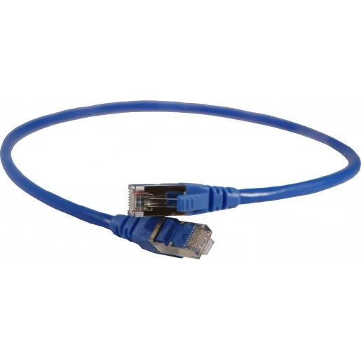 Legrand LCS3 Patchkabel afgeschermd 100 Ohm F / UTP Cat6 RJ45 8(8) 0.5M blauw 051815